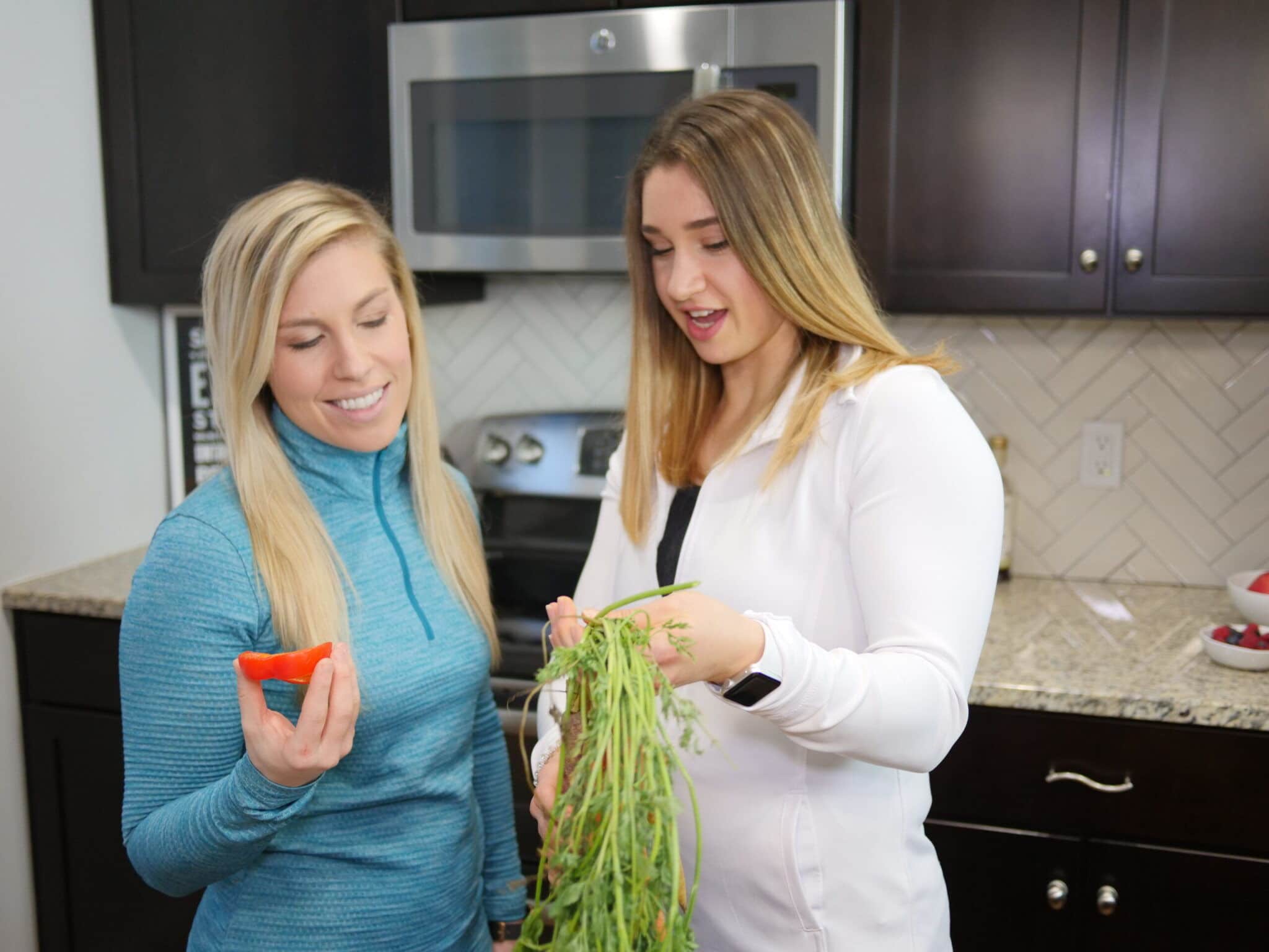 Registered dietitian nutritionists Kylene Bogden and Abby Grimm explain nutrition coaching packages along nwith appropriate sports nutrition choices.