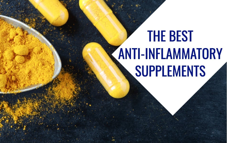 Thumbnail with turmeric curcumin supplements which are one of the best anti-inflammatory supplements.