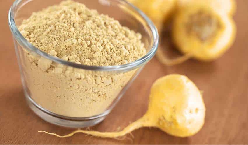 Powdered maca and root maca for discussion on when is the best time to take maca root. 