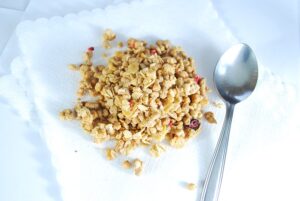 cooked buckwheat on a plate