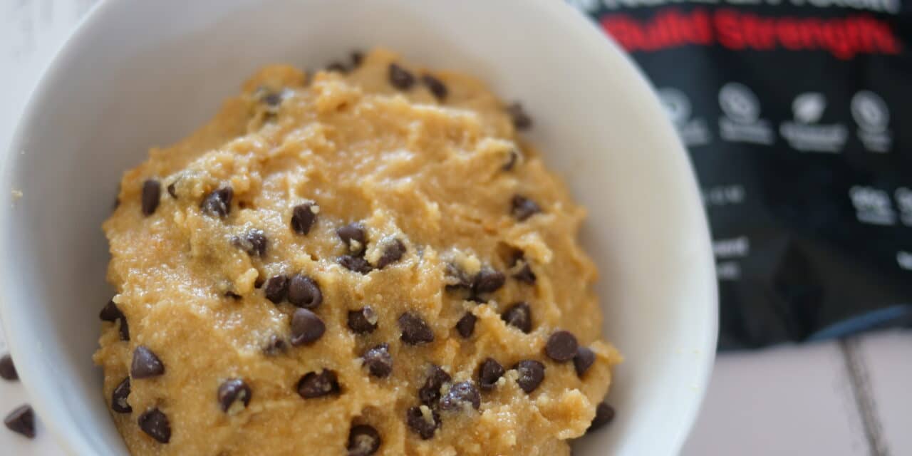 Post Workout Peanut Butter Cookie Dough