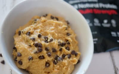 Post Workout Peanut Butter Cookie Dough