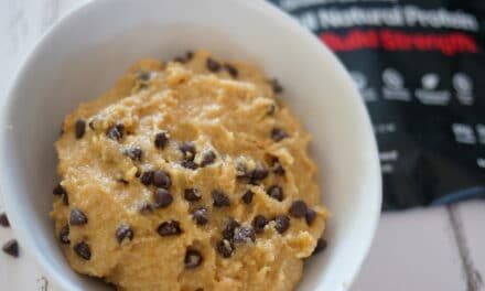 Post Workout Peanut Butter Cookie Dough