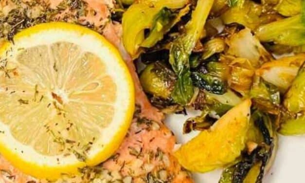 Easy Lemon Garlic AIP Baked Salmon Story