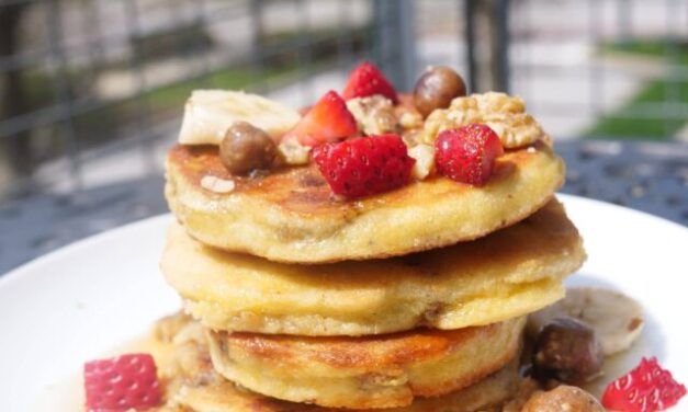 Cinnamon Churro Protein-Packed Pancakes Story