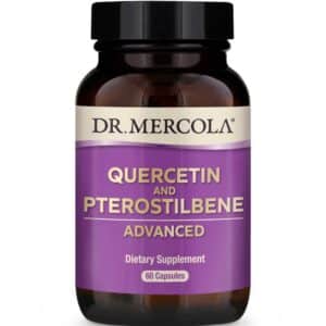 Dr. Mercola Quercetin with Pterostilbene - one of the best quercetin supplements with extra antioxidants