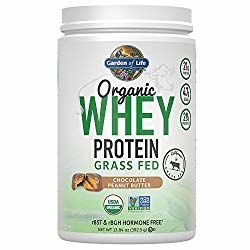 Garden of Life Certified Organic 21g California Grass Fed Whey Protein Powder - Chocolate Peanut Butter