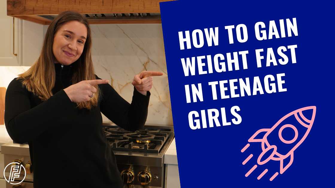 How Can a Teenage Girl Gain Weight Fast?