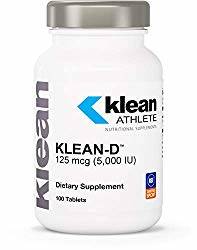 Klean Athlete Klean-D 5000 IU - one of the top supplements to reduce inflammation in the body