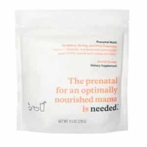 Vanilla Prenatal Multi Powder bag by needed. the best natural prenatal vitamin in a powder form. 