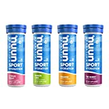 Bottle of NUUN Sport electrolyte tablets for hydration