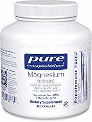 Pure Encapsulations Magnesium - a great anti-inflammatory supplement