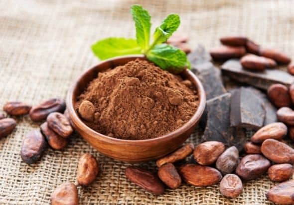 Raw cacao to be used for an anti-inflammatory smoothie