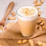 Enjoy this healthy swap of a sugary latte for a peanut butter late, one of our best tasting sweet swaps.