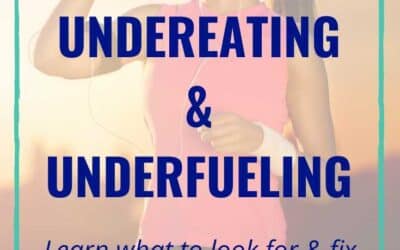 12 Symptoms of Undereating & Underfueling