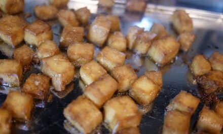 Sweet & Spicy Baked Tofu