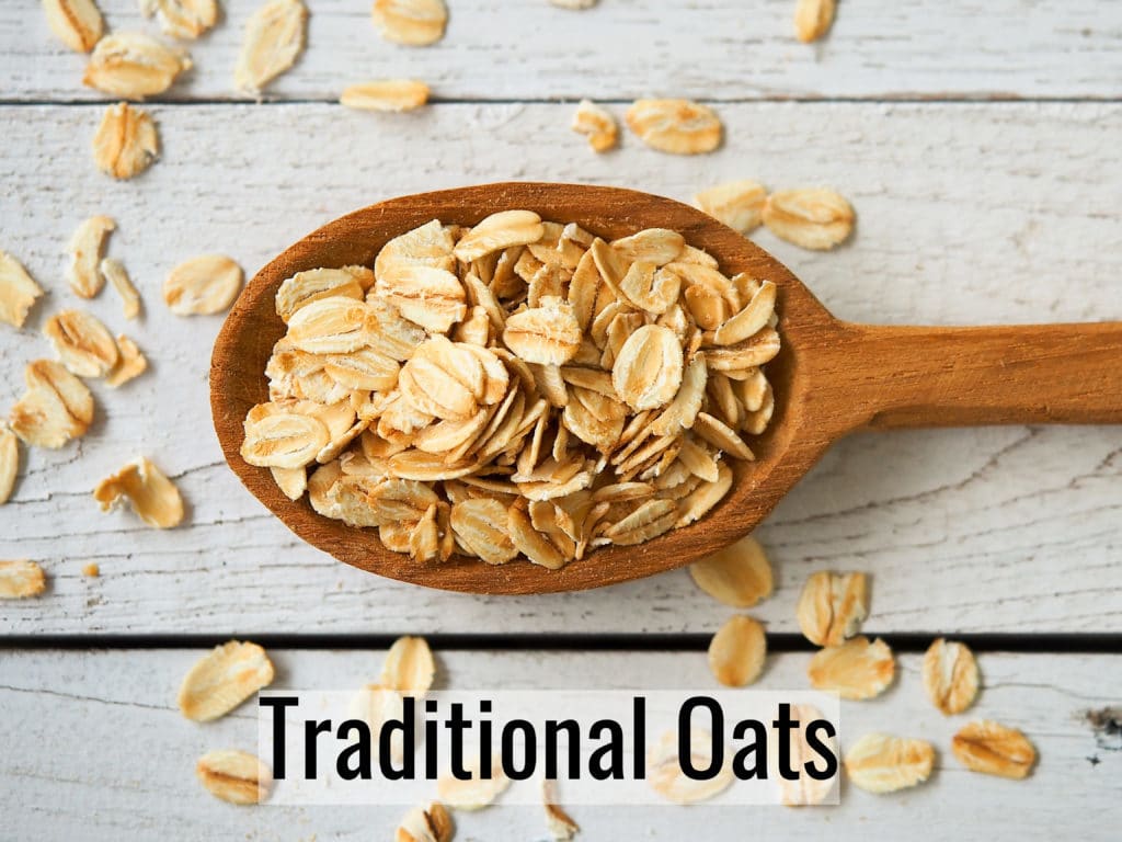 picture of traditional oats that will be used to make oats overnight