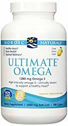 Bottle of Ultimate Omega by Nordic Naturals, one of the strongest anti inflammatory supplements on the market 