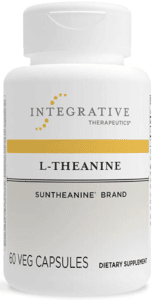 L-Theanine by Integrative Therapeutics which is one of the top supplements to reduce cortisol