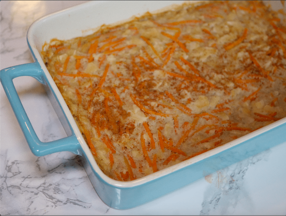 Picture of Carrot Cake N'Oatmeal, out top pick for the best elimination diet breakfast recipes. 