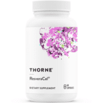 Bottle of Thorne Reservacel - a natural energizer without caffeine